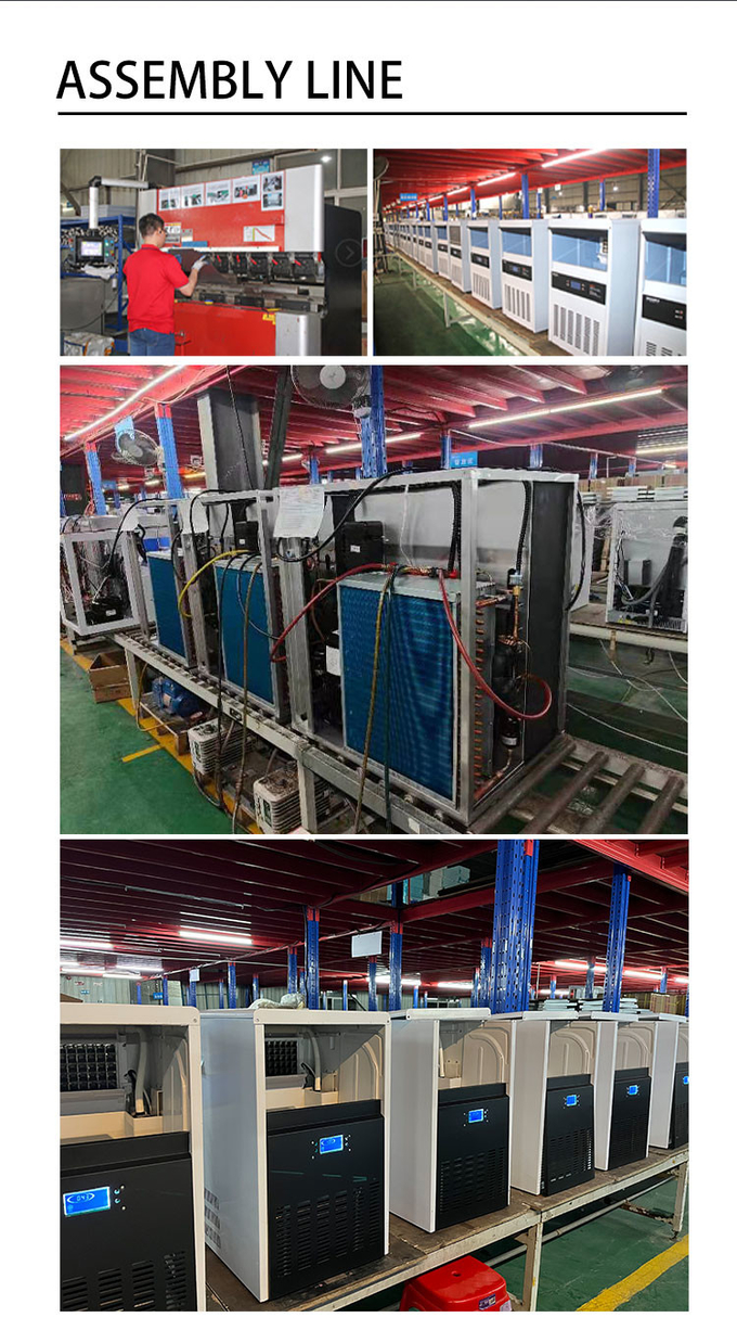 Fabrik ODM OEM 100kg 24H LCD kommerzielle Eismaschine Maschine für Restaurant Bar Cafe zum Verkauf 8