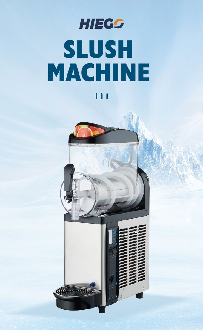 Vollautomatische Single Bowl Slush-Maschine für gefrorene Getränke Smooth Margarita Slushy Maker 0