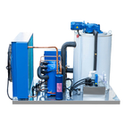 500KG / 24H Eisflockenherstellungsmaschine Luftkühlung Kommerzielle Block-Eis-Schnee-Kegel-Maschine