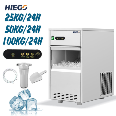 50 kg Küchen-Eismaschine Kommerzielle tragbare Pellet-Eismaschine R134a