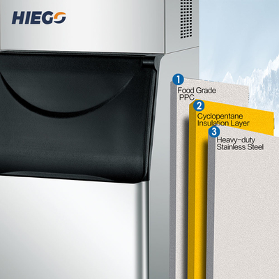 Eis-Maschinen-Würfel-Kühlbox 220V 200KG pro Tag automatische für industrielles