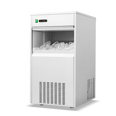 Kommerzielle Theken-Nugget-Eismaschine 50 kg Kugel-Eismaschine Luftkühlung