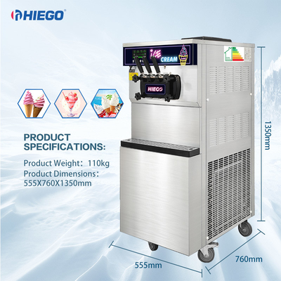 Handelsspeiseeismaschine des beweglichen Gelato-Hersteller-Handels-Hotel-36l