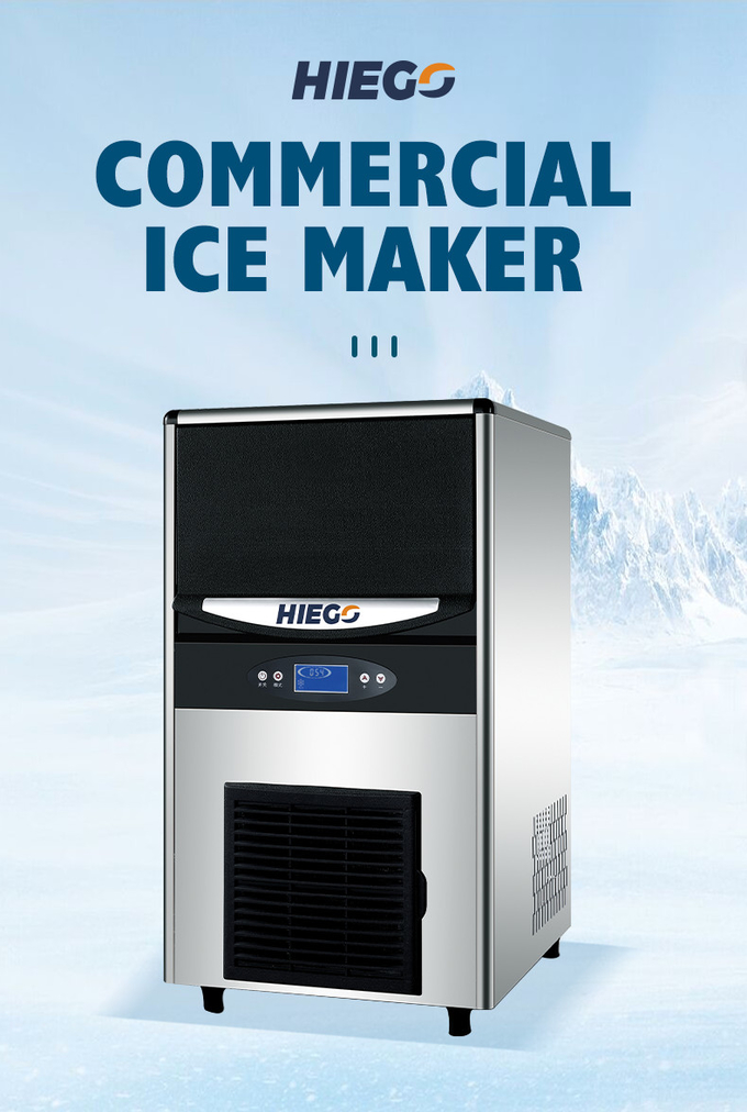 40KG / 24H Cube Ice Maker Machine Vollautomatischer Neupreis Ice Cube Maker 3