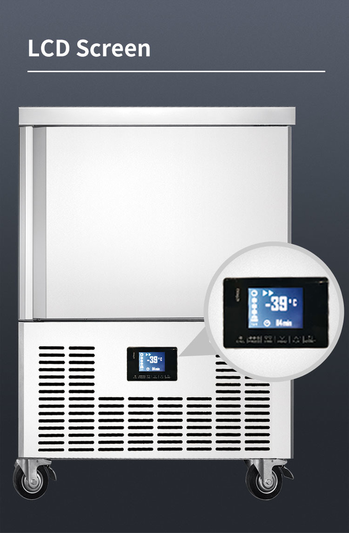 10 Tablett Schockfroster Kühler Luftkühlung klein für Kühlmaschine schnelles Einfrieren 6