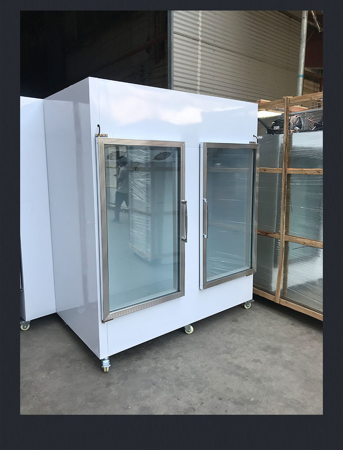 Kaltes Wand-System-Eis-Verkaufsberater-Eisspeicher-Behälter im Freien R404a 7